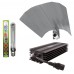 Lumii Black 600w Dimmable Sunmaster Light Kit 